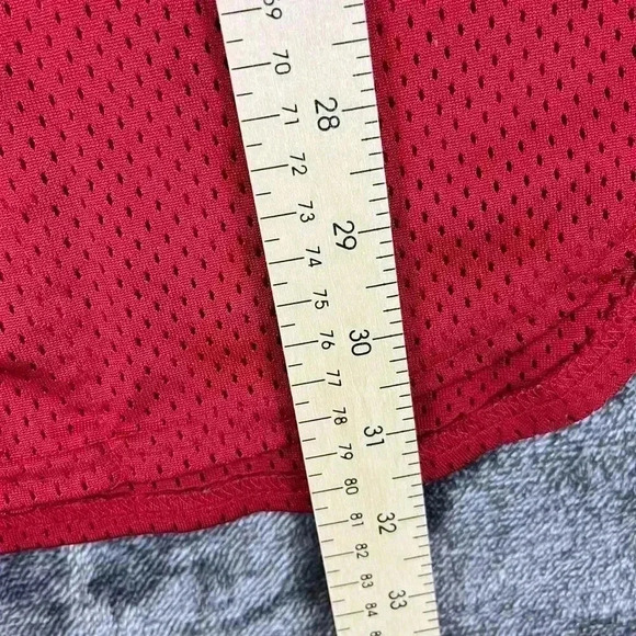 Vtg Rawlings Cyclones #12 USA AAU Baseball Sports Jersey Red Size S Adult - Picture 9 of 16